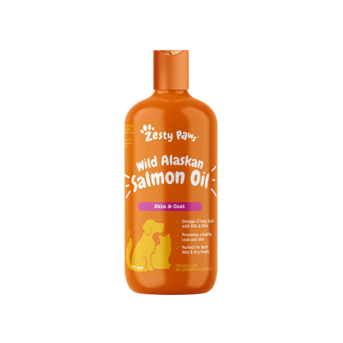 زستي باوز زيت السلمون البري للكلاب والقطط - 237ml