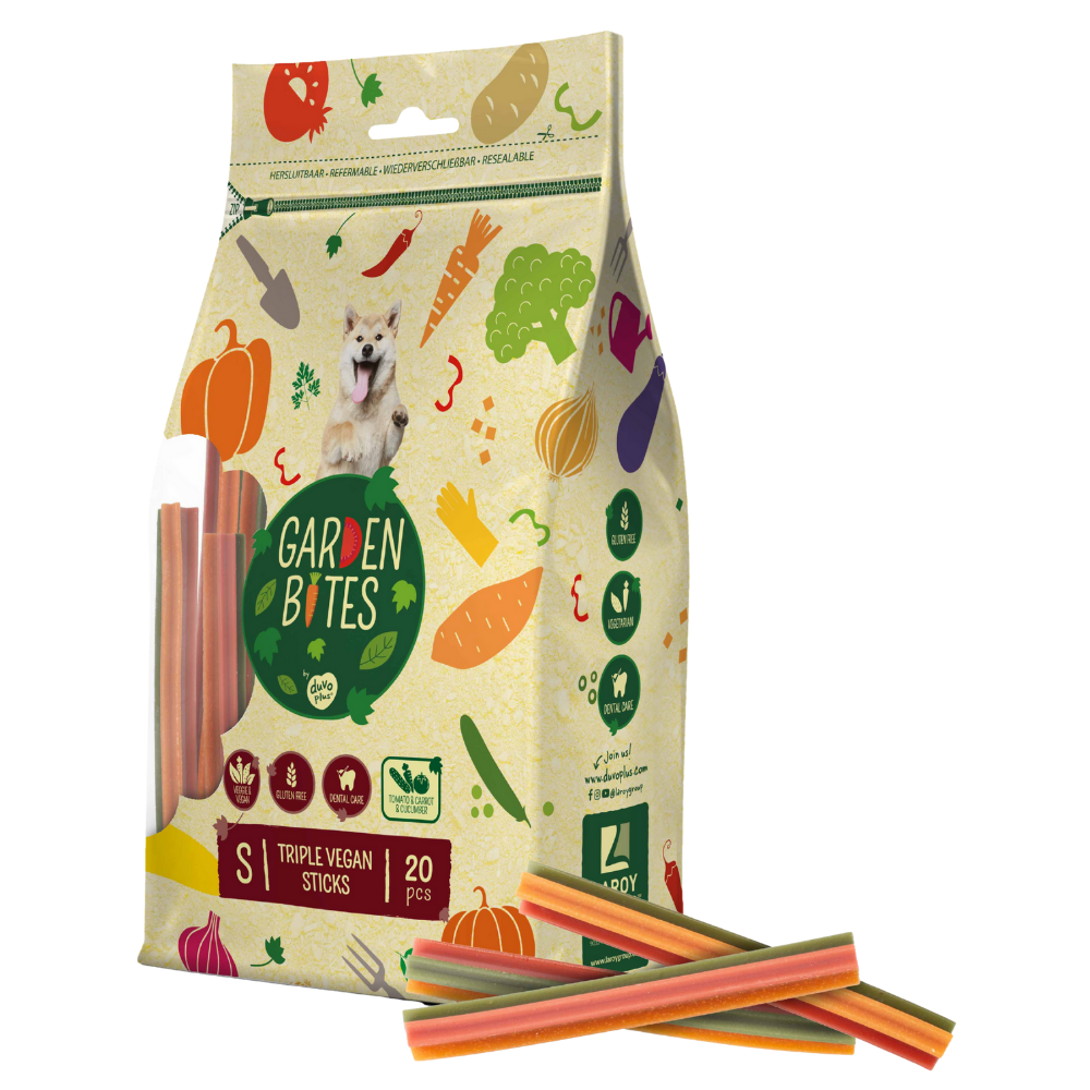 قاردن بايتس تريبل فيغان ستيكس صغير 13 سم - صغير