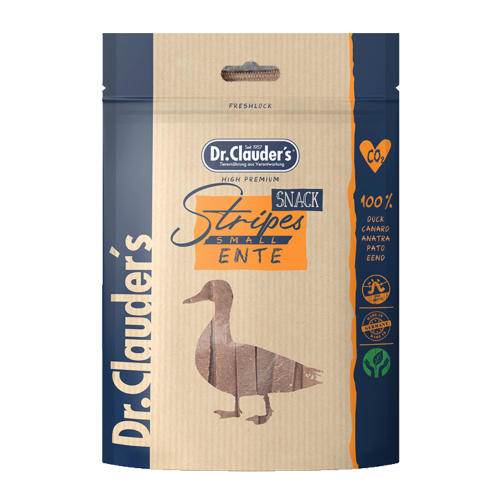 د.كلاودرز سناكس ستريبس صغير 80غ - Duck